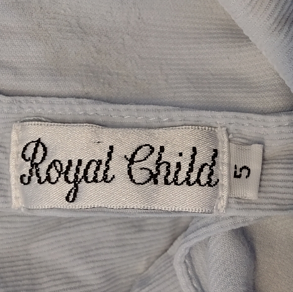 Royal Child Smocked Autumn Dress, Christmas Dress - Picture 3 of 4